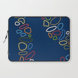 Color stones line path collection 2 Laptop Sleeve