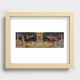 The First Three Degrees of Freemasonry by Grant Wood Recessed Framed Print