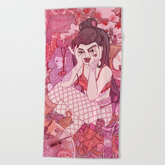 Fancy Was My Name Beach Towel