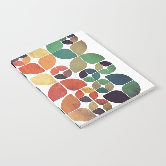 Vintage Fall Pattern Notebook
