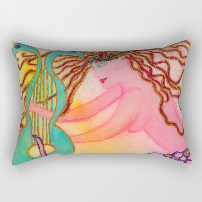 Siren's Song Mermaid Rectangular Pillow