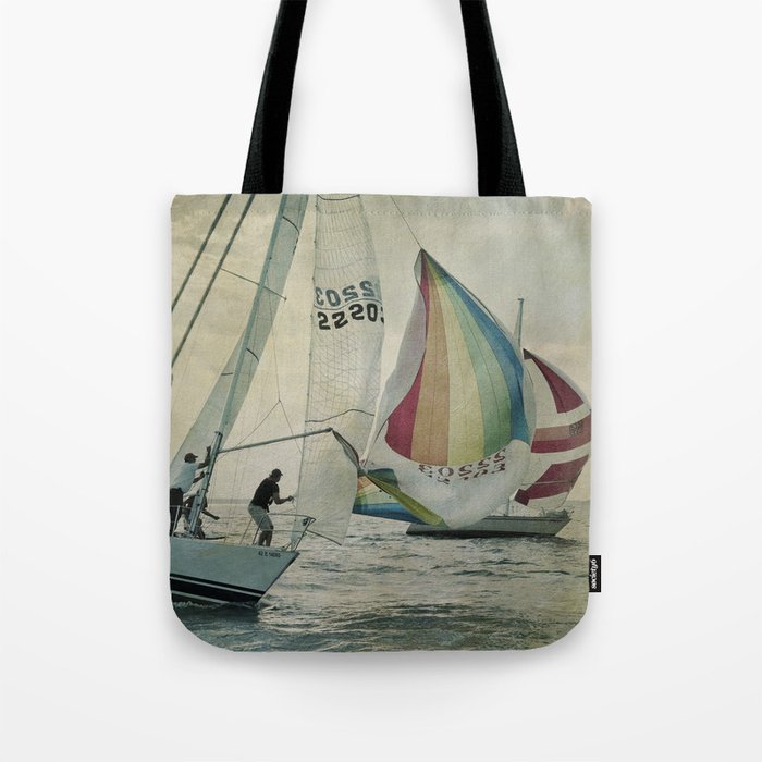 Spinnaker up Tote Bag