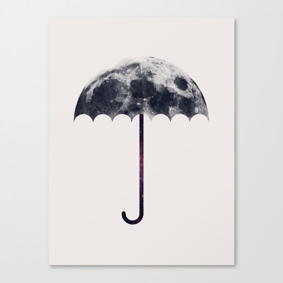 Space Umbrella II Canvas Print