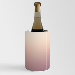 Purple Pink and Blue Sky Ombre Design Wine Chiller