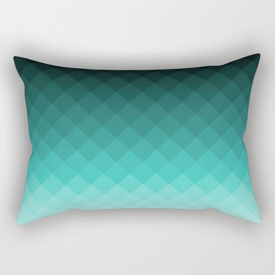 Ombre squares Rectangular Pillow