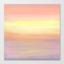 Sunrise 2 - Abstract Art Series Canvas Print