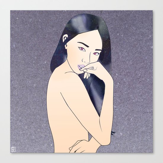 Restless Canvas Print