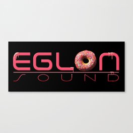 Eglon Sound Logo (Doughnut Edition) Canvas Print