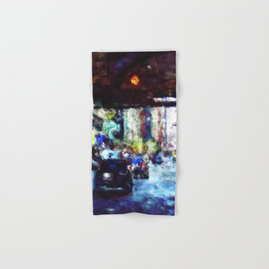 Traffic In The City Hand & Bath Towel