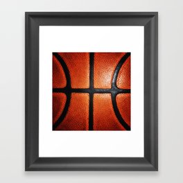 Basketball Framed Art Print