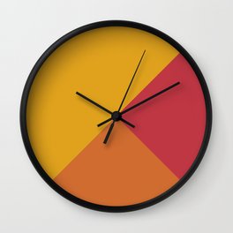 Mixed Colors Wall Clock