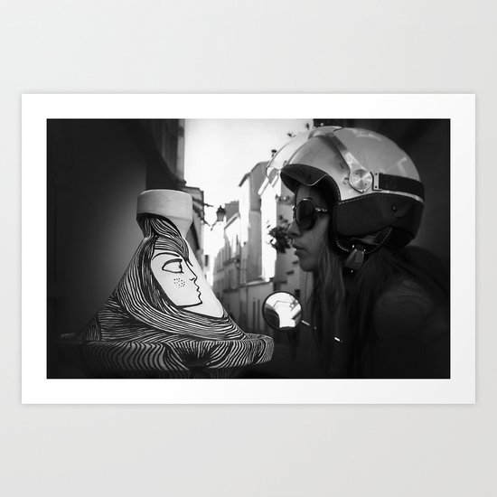 Dream only of me Art Print