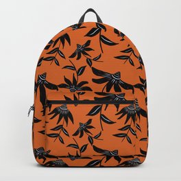 echinacea - orange Backpack