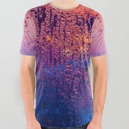 Purple Life All Over Graphic Tee