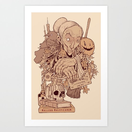 Black Magic Art Print