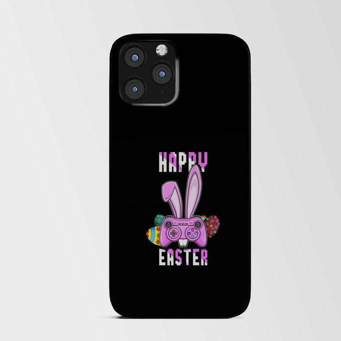 Game Gamer Gaming Controller Bunny Easter Sunday iPhone Card Case
