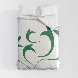 green forest Comforter