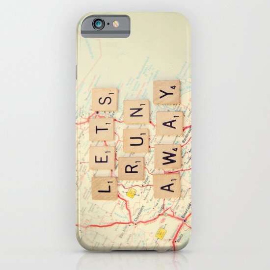 let's run away iPhone & iPod Case