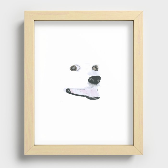 dogface Recessed Framed Print