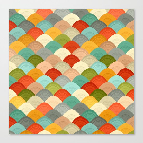 yarn hill dollops Canvas Print