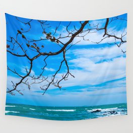 With the blue water, white sandy, Phu Quoc island in Vietnam was rated as beautiful Boracay, Philippines and Phi Phi, Thailand.  Wall Tapestry