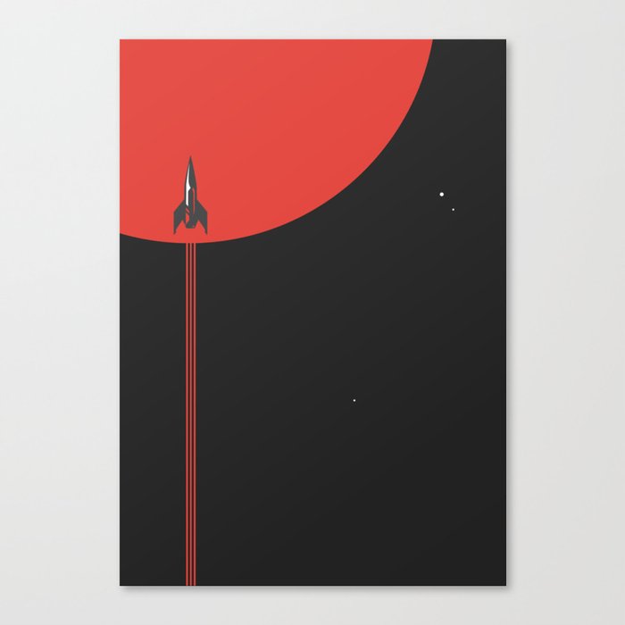 to new horizons Canvas Print