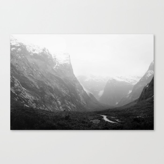 Mountain Roads of New Zealand Canvas Print