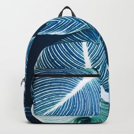 Unbridled Backpack | Digital Manipulation, Curated, Minimal, Leaf, Spring, Fall, Photo, Leaves, Variegated, Modern 