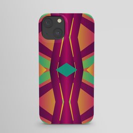 Purple Illusion iPhone Case