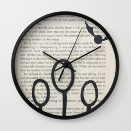 Quidditch! Wall Clock | Hogwarts, Keepers, Wizard, Harrypotter, Typography, Books Movie, Snitch, Books, Harrypotterbooks, Black And White 