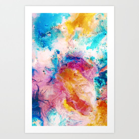 Slosh Art Print