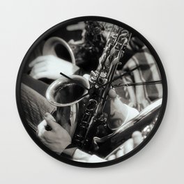 Jazz Saxophones Wall Clock | Saxophone, Quartet, Saxophones, Photo, Jazz, Bwphoto, Photoart, Band, Jazzfest, Sax 