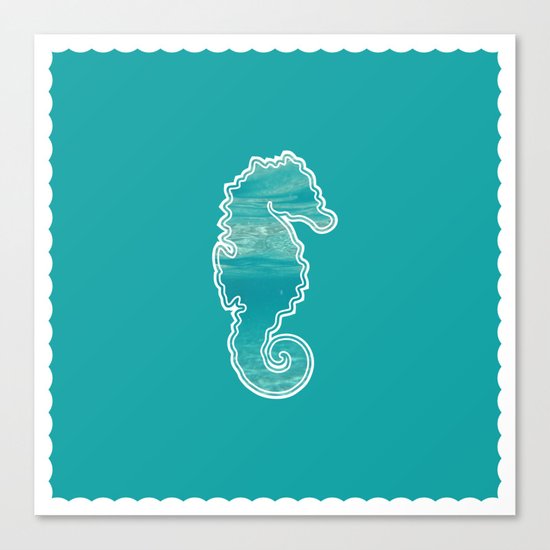 Seahorse Canvas Print