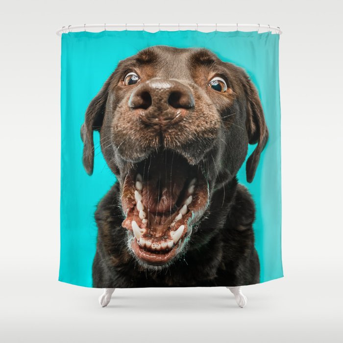 Smiley face Shower Curtain