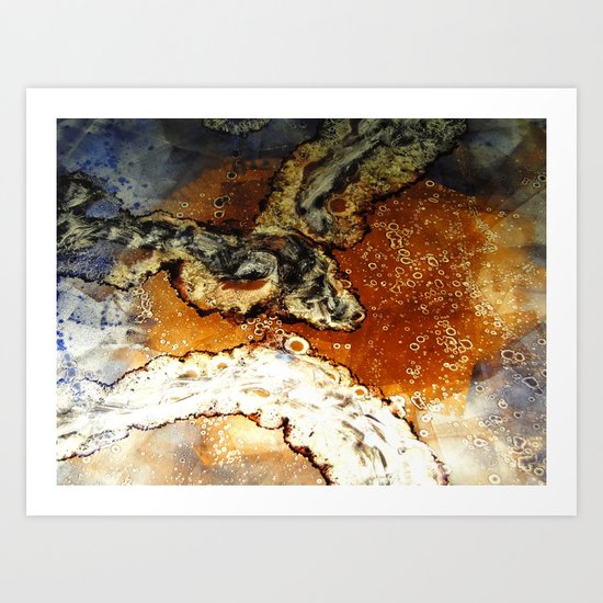 Micro-lume Art Print
