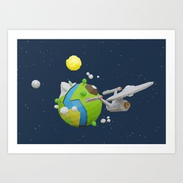 Starship Art Print