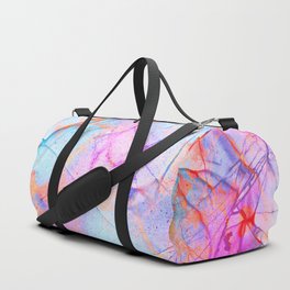 Graffiti Candy Marble Pattern Duffle Bag