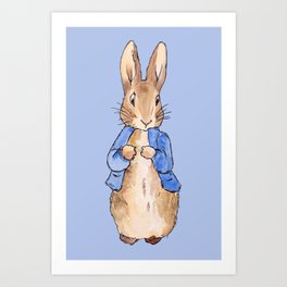 Peter the rabbit Art Print