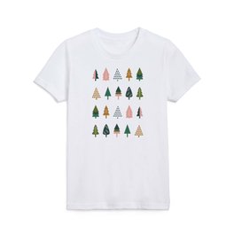 Christmas Trees (Highland) Kids T Shirt