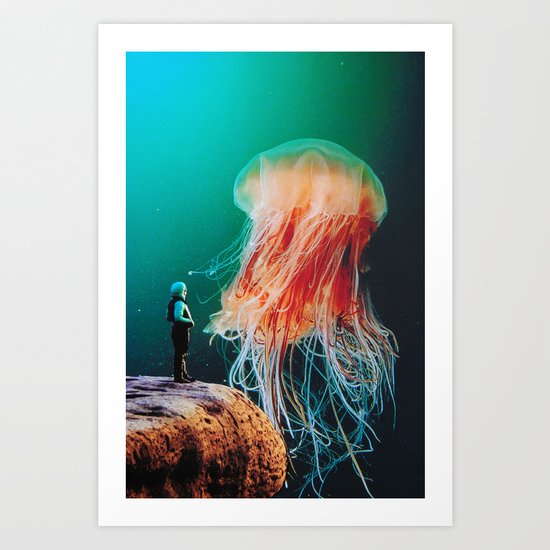 The Ledge Art Print