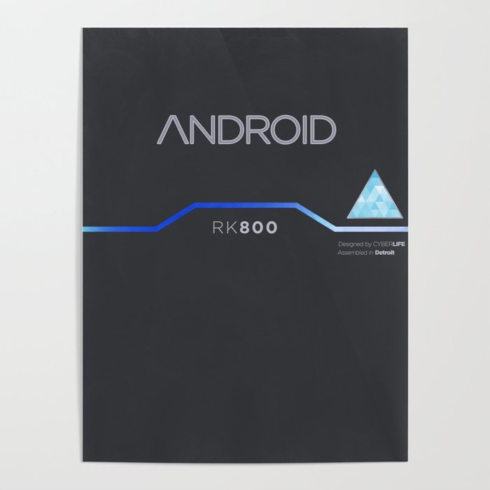 Connor's Android Jacket Poster