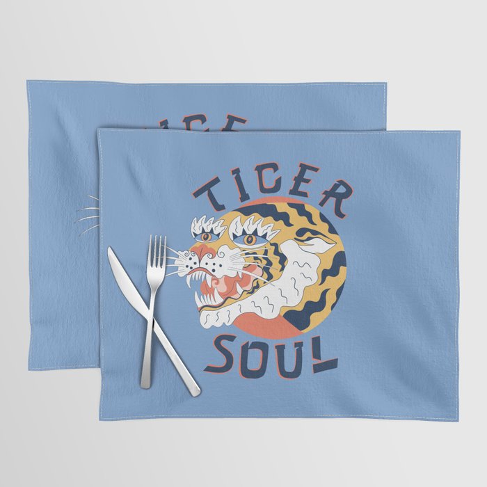 tiger soul Placemat