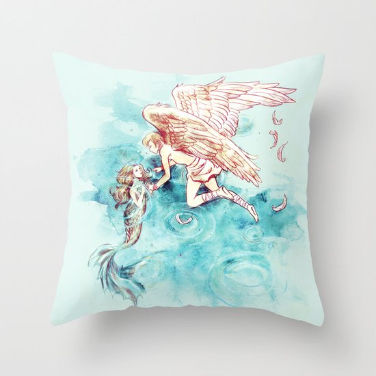 Star-cross'd Lovers Throw Pillow