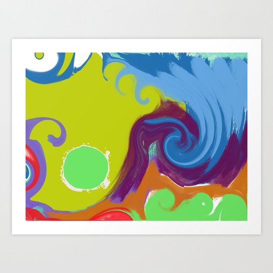 Watercolor Art Print