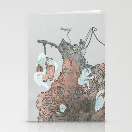 Junkyard Playground Stationery Cards