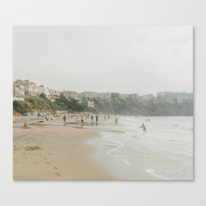 Day at the Beach Canvas Print