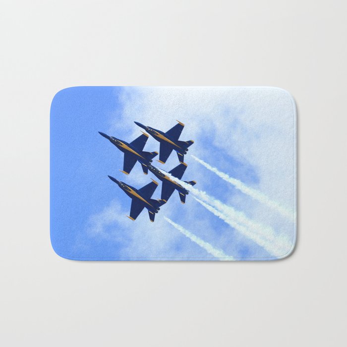 Blue Angels #s 1 2 3 4 Bath Mat