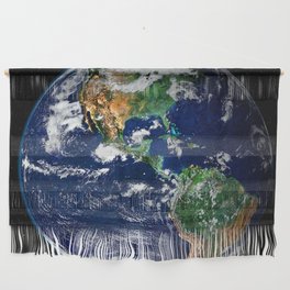 Earth from Space Wall Hanging
