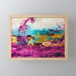 Violet Hour Framed Mini Art Print