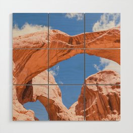 Double Arch - Arches National Park Photography Wood Wall Art